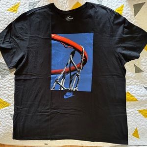 Nike Men’s Vintage Classic “Hoop” Graphic Tee T-shirt Black XXL
